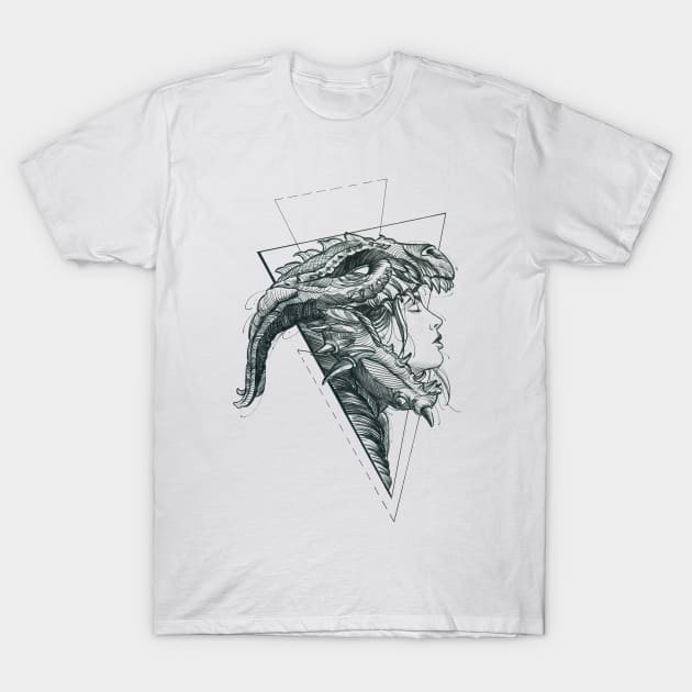 Dragon Warrior T-Shirt by LecoLA